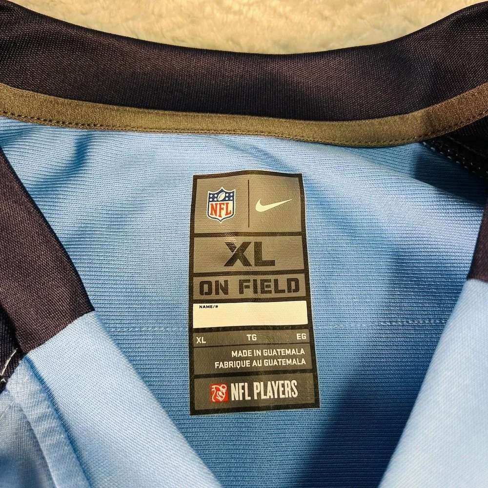 Nike Tennessee Titans Mariota #8 Jersey XL On Field Blue NFL